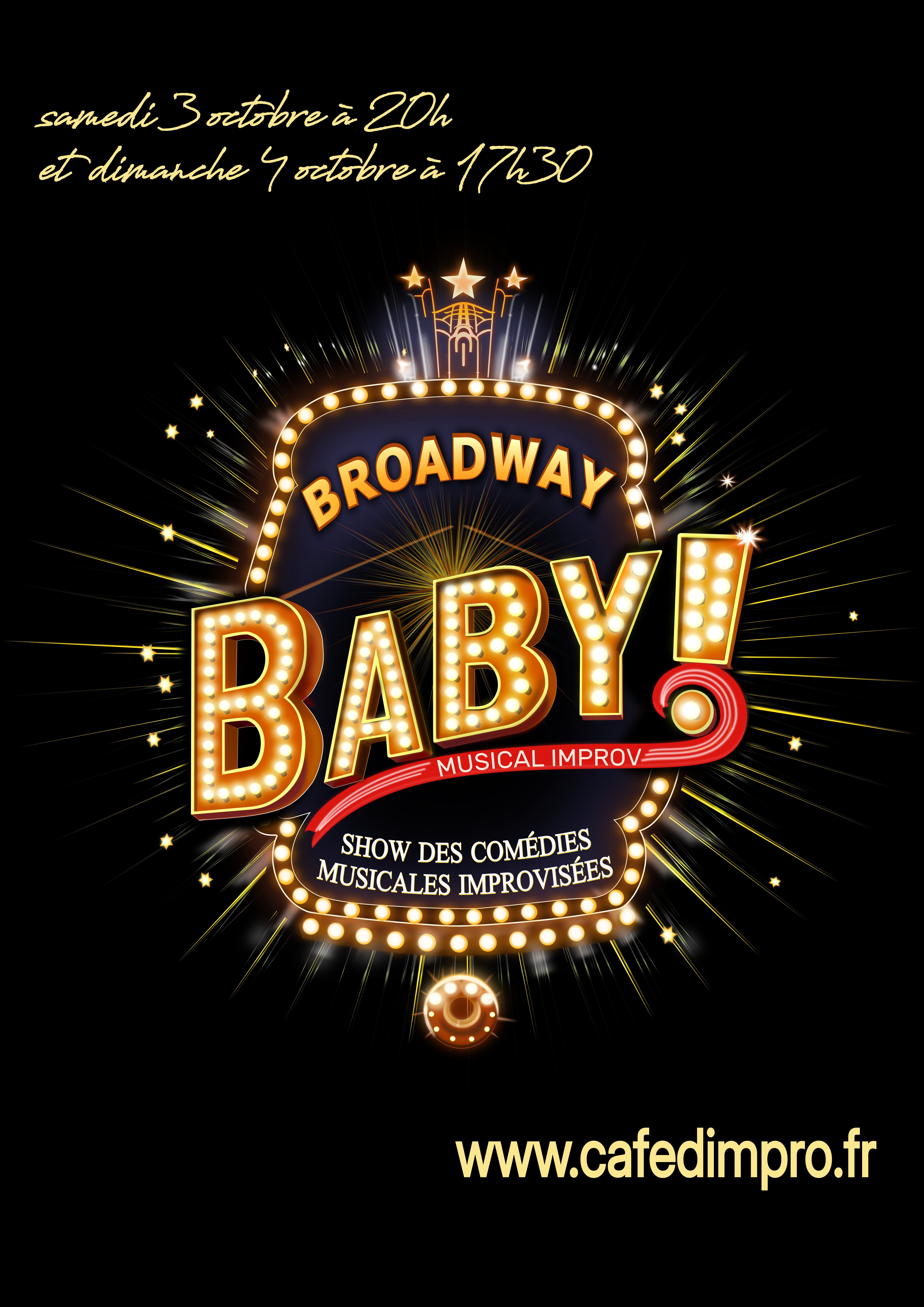 Affiche Broadway Baby!